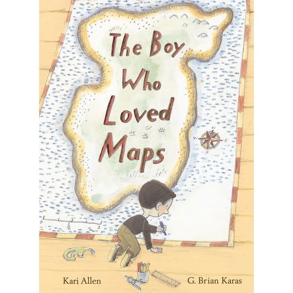 Pre-Owned The Boy Who Loved Maps (Hardcover) 1984852302 9781984852304
