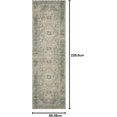 thumbnail image 2 of Magnolia Home by Joanna Gaines x Loloi Sinclair SIN-04 Collection Machine Washable Natural/Sage 2'-3" x 7'-6" Runner Rug, 2 of 8