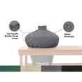 thumbnail image 4 of Covermates Kamado Dome Grill Cover - Weather Resistant Outdoor Cover, Protects Large Table and Round Grills Outdoor, Elite 300D Polyester, In Table 34 DIAMETER x 23H, Charcoal, 4 of 8
