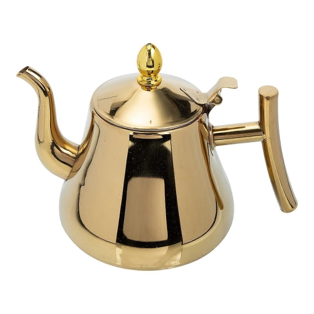 Stainless Steel Teapot Whistling Tea Kettle Stainless Steel Tea Pitcher Small Teapot Hot Water Boiler