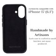 thumbnail image 3 of Blackbrook Funda De Cuero Para Iphone 17 - Arden Funda Delgada Hecha A Mano De Cuero De Plena Flor Compatible Con Magsafe Cámara Y Protección De Pantalla Elegante Caja De Regalo Negro, 3 of 5