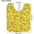 thumbnail image 4 of Rubber Duck Bathroom Rugs Mats Soft Absorbent Bathroom Rug Mat Washable Bath Rugs for Bathroom Non Slip Floor Mats for Home Bath Bathroom Decor, Bathroom Rugs Sets 2 Piece, 4 of 7