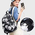thumbnail image 3 of Mochila negra para estudiantes de secundariablack Hy, 3 of 5