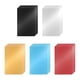 thumbnail image 3 of 100 Pcs Metal Engraving Blanks Colorful Aluminum Sheet Laser Engraving Business Card DIY Gift Cards 86x54x0.2mm (5Color), 3 of 5