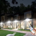 thumbnail image 4 of OriginalSourcing Solar Lights Outdoor, 2 Pack 144 LED Wireless Solar Motion Sensor Lights, 3 Adjustable Heads, 270°Wide Angle Illumination, IP65 Waterproof, Security LED Flood Lights Christmas Decor, 4 of 9