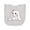 AC-Heather Grey, variant on Inktastic Adorable Easter Bunny Newborn Bib