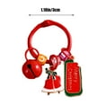 thumbnail image 3 of TOPRenddon Christmas Keychain Metal Cute Keychain for Women Christmas Students Gifts Label Tags Key Ring for Christmas Party, 3 of 6