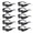 Black, variant on KCAHPAN 10Pcs Kids Safety Goggles Windproof Protective Eyewear Childrens Safety Glasses for Outdoor Sports Science Lab Activity