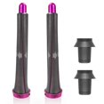 thumbnail image 1 of 1 Pair 20mm Long Hair Curling Barrels Curler for Airwrap Styler, with 2 Adapter Fixed for Dyso, 1 of 5