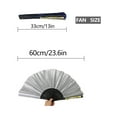 thumbnail image 4 of Gudetama Huevo Perezoso Abanico Plegable Chino, Abanico de Mano de Poliéster Plegable, Abanicos para Baile Fiesta Hogar, Adecuado para Hogar, Oficina, Fiesta, 4 of 6