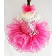 thumbnail image 5 of Jenniferwu Infant Toddler Baby Newborn Little Girl's Pageant Party Birthday Dress G037Pink Size 0-3 month, 5 of 5
