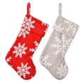 thumbnail image 4 of Bewildely Regalo de Navidad, bolsa de dulces, decoración Universal para el hogar, diseño de escena, colgante para fiesta, bricolaje, copo de nieve, Kits de decoración para fiestas Rojo Bewildely HA068306-01, 4 of 6