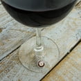 thumbnail image 3 of Take The Road Less Traveled Compass Wine Glass Charm Drink Marker, 3 of 3