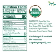 Little Bellies Organic Date, Oat & Banana Bars, Toddler Snack, 3 oz, 5 Bars