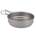 thumbnail image 3 of Juego de utensilios de cocina de titanio para acampar 1000ml 750ml Juego de cucharas para ollas y sartenes Labymos  Utensilios de cocina al aire libre, 3 of 7