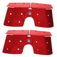 thumbnail image 2 of S SERENABLE 2 Pieces Folding Ladder Joint Replace Loft Ladder Hinge for Household Ladder Curved Hinge, 2 of 9