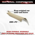 thumbnail image 4 of Xotic Tech Car Inner Door Handle Covers, 1PC Front Passenger Side Door Pull Handle Cover Trim Compatible with BMW X3 F25 2010-2016, BMW X4 F26 2014-2017 (Beige), 4 of 9