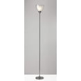 thumbnail image 2 of Adesso® Presley Torchiere, 72"H, Clear Shade/Polished Nickel Base, 2 of 2