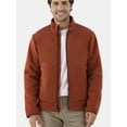 thumbnail image 4 of Ozark Trail Men's & Big Men's Mixed Media Fleece Jacket, Sizes S-3XL, 4 of 7