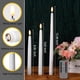 thumbnail image 2 of Velas cónicas LED sin llama Tuanse de 31,5 cm, funcionan con pilas, 2 of 6