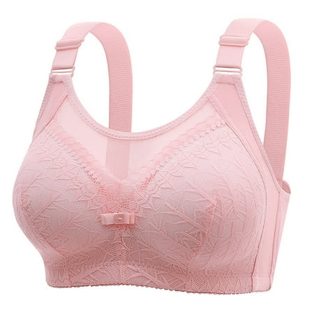 DJskiyers Women s Full Coverage Bra Push up Plus Size Bras Comfort Wireless Bra High Support Bralette Adjustable Straps Daily Bra