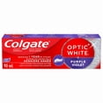 thumbnail image 1 of Colgate Optic White Purple Teeth Whitening Toothpaste, Fresh Mint, 90 ml, 1 of 5