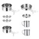 thumbnail image 1 of BESTYASH 1 De Utensilios De Cocina Para Camping Y Picnic En Inoxidable Plateado, 1 of 8