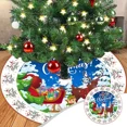 thumbnail image 2 of . Falda De Árbol De Navidad De Santa Claus De Alta Calidad, 2 of 6