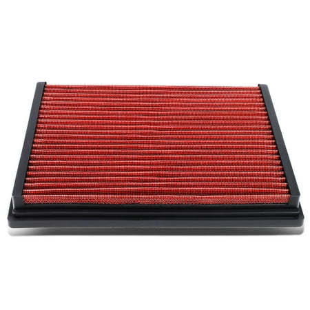 Passat Air Flow Meter - Audi A4 / A6 / S4 / S6 / VW Passat Reusable & Washable Replacement High Flow Drop-in Air Filter (Red)