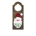 thumbnail image 2 of Christmas Decoration Door Handle Pendant Holiday Party Door Door Decoration Pendant Santa Claus Snowman Door Hanger, 2 of 2