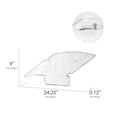 thumbnail image 3 of American Art Decor Distressed Mopar Performance Embossed Shaped Metal Sign - 9" x 24.25", 3 of 5