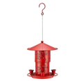 thumbnail image 2 of Outdoor Hanging Metal Double Layer Bird Feeder Bird Water Feeder Anti-Squirrel, 2 of 5