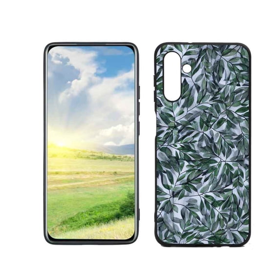 Compatible with Samsung Galaxy A13 5G Phone Case, Leaves-1-19 Case Men Women, Flexible Silicone Shockproof Case for Samsung Galaxy A13 5G