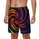 thumbnail image 1 of Balery A Bright Abstract Bañador para hombre, shorts de playa de secado rápido con entrepierna y forro de compresión-Small, 1 of 6