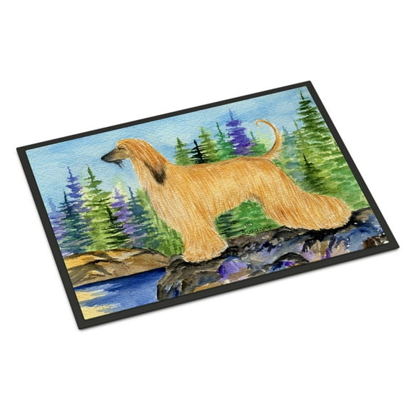 Afghan Hound Door Mat Doormat