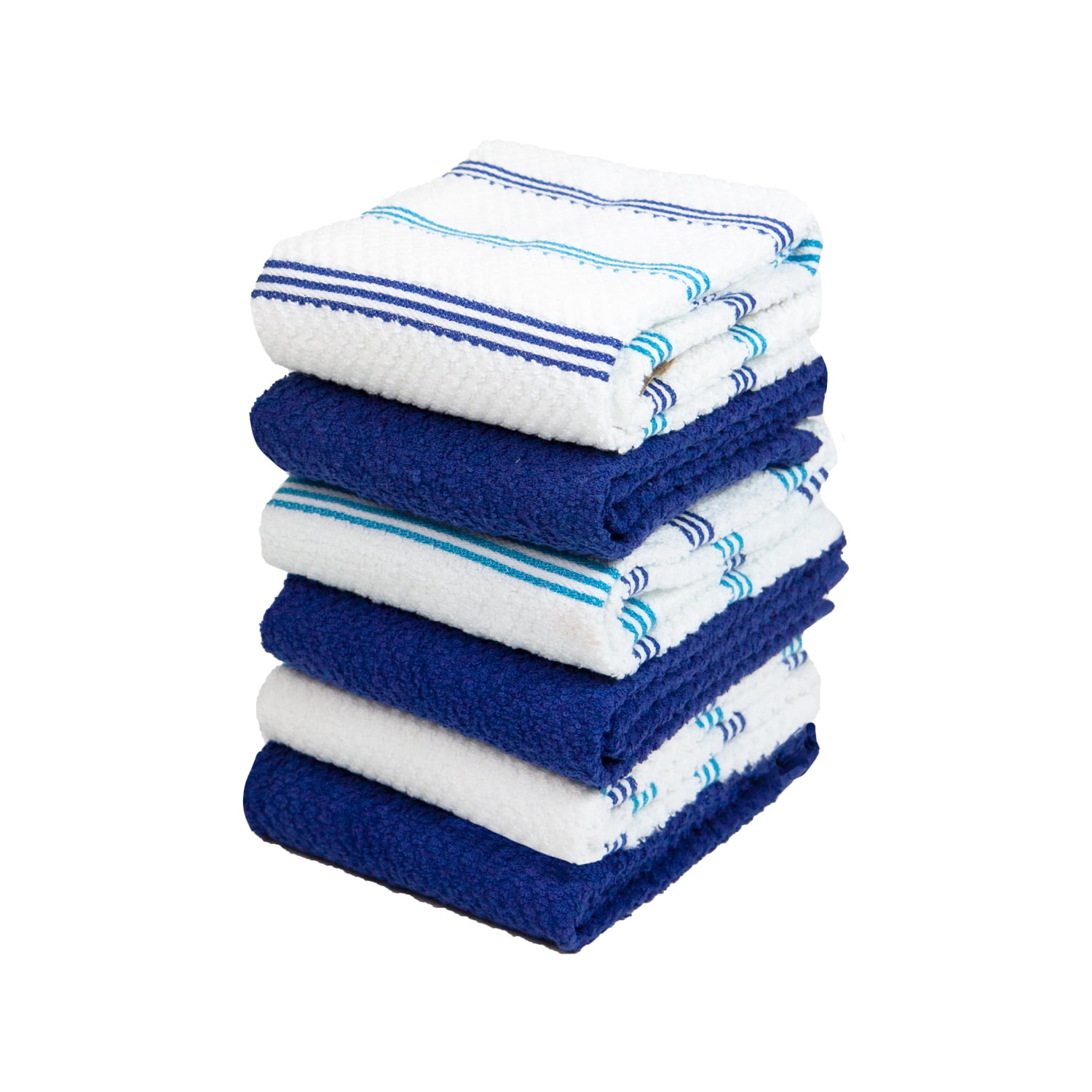 Kitchen/hand towel - Simple blue stripe