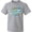 AC-Heather Grey, variant on Inktastic Hooked on Jesus Christian Youth T-Shirt