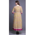 thumbnail image 3 of Bimba Printed Anarkali DressForWomen Indian Kurti Sleeveless Flared Kurta, 3 of 6