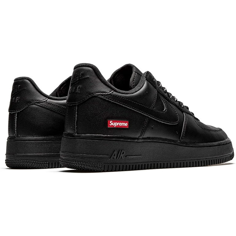 Nike Supreme x Air Force 1 Low 'Box Logo - Black' CU9225-001 - KICKS CREW