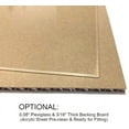 thumbnail image 7 of Ornate Embossed Wood Wall Picture Frame 2.5" Wide (8" x 10" Empty Frame , No Plexiglass, White), 7 of 7