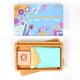 thumbnail image 5 of Bandeja de arena ATmini para aula Montessori con tapa de madera azul, 5 of 6