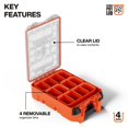 thumbnail image 3 of Organizador de herramientas Klein Tools 54500MBX de 10 compartimentos, 3 of 8