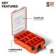 thumbnail image 3 of Organizador de herramientas Klein Tools 54500MBX de 10 compartimentos, 3 of 8