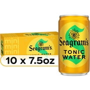 Seagrams Tonic Fridge Pack Cans, 7.5 fl oz, 10 Pack