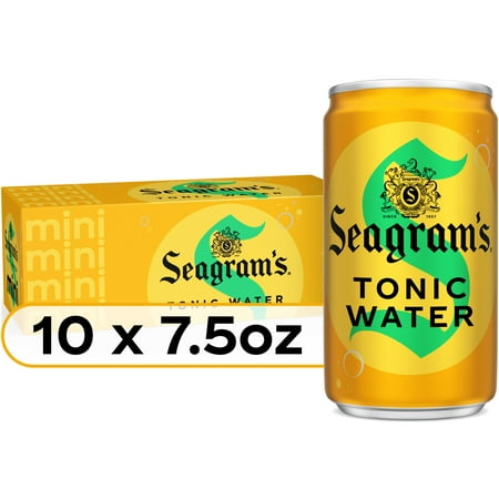 Seagrams Tonic Fridge Pack Cans, 7.5 fl oz, 10 Pack