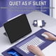 thumbnail image 4 of Teclado de Máquina de Escribir Teclado de Computadora de Color Bluetooth Portátil Inalámbrico, Teclado de Diseño Flexible de Máquina de Escribir Retro Compacta Inalámbrica, Diseño Compacto Ultra Delga, 4 of 9
