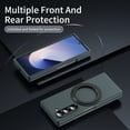 thumbnail image 5 of For Samsung Galaxy Z Fold 5 Case with Screen Protector, Grip Ring Kickstand Shockproof Hard PC Back Cover Anti-Scratch Bumper Drop Protection Slim Fit Phone Case for Samsung Galaxy Z Fold 5, Green, 5 of 7