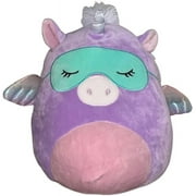 Squishmallows Official Kellytoy 12 Inch Soft Plush Squishy Toy Animals (Zola Unicorn (in Sleep Mask))