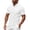White, variant on Men's Business Casual Collared Shirts Short Sleeve Casual Business Tees Regular Fit Summer Golf Shirts with Buttons