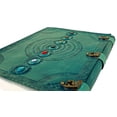 thumbnail image 2 of TUZECH Chakra Journal Handmade Huge Leather Bound Journal for Women and Men Book of Shadows Diary College Book Poetry Sketch Spell Book Giant Leather Diary (22 Inches) 240 Pages (Ocean Blue), 2 of 8